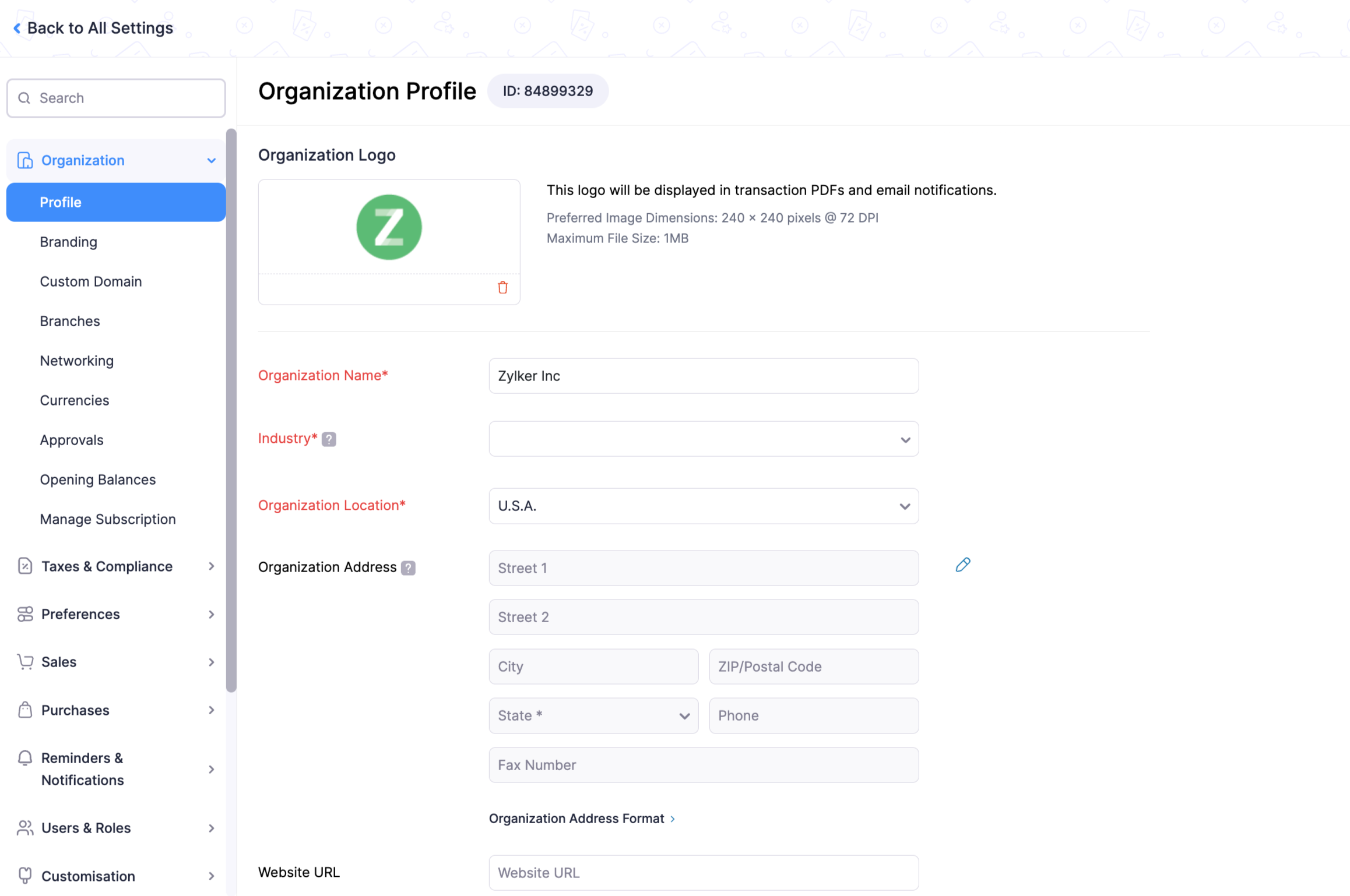 organization-profile
