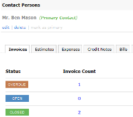 Manage customers online