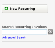 Recurring Invoices