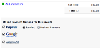 Automate recurring invoices