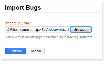 Import Bugs