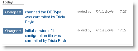 Changesets link