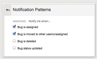 Trigger mail notifications