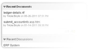 Recent updates