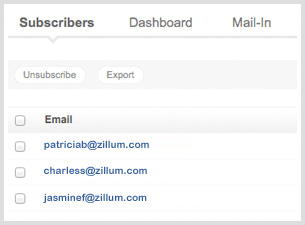 Pre-designed newsletter templates