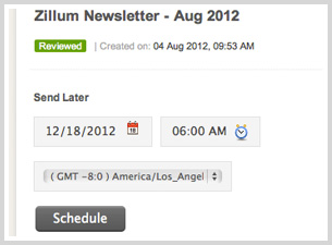 Pre-designed newsletter templates