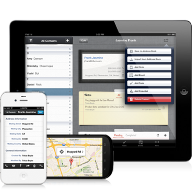 Go Mobile. Take CRM with you
