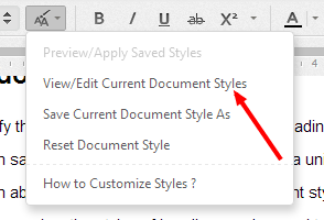 Document Heading Style Document Heading Style