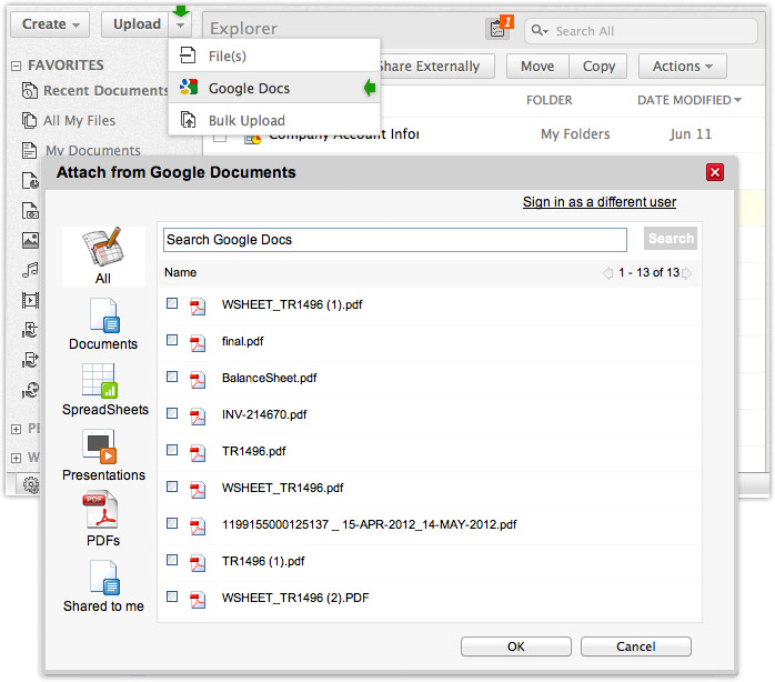 Zoho Docs Overview