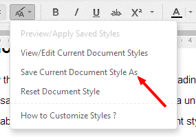 Document Heading Style Document Heading Style