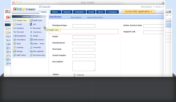 Zoho Creator