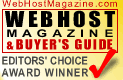 Web Host Magazine & Buyer's Guide - Editors' Choice for January 2010