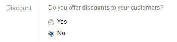 discount