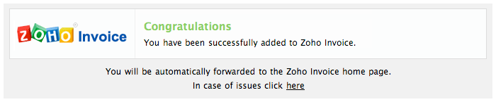 invoice user added message