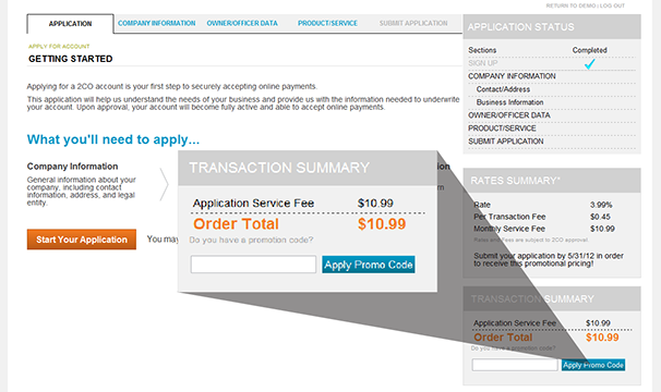 configure 2checkout