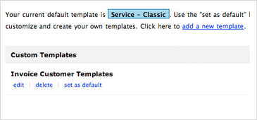Create your own templates