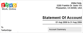 Crystal clear reports to clients