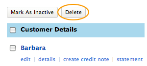 Select bulk delete