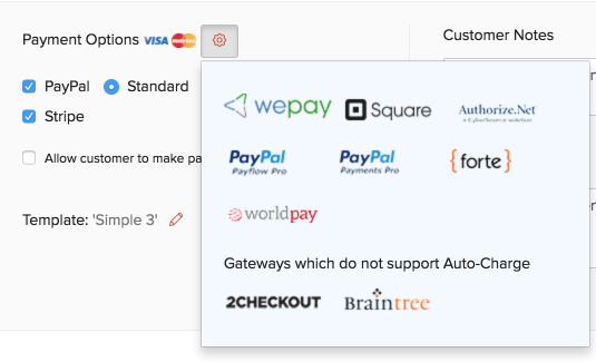 Recurring Invoice Payment Gateway