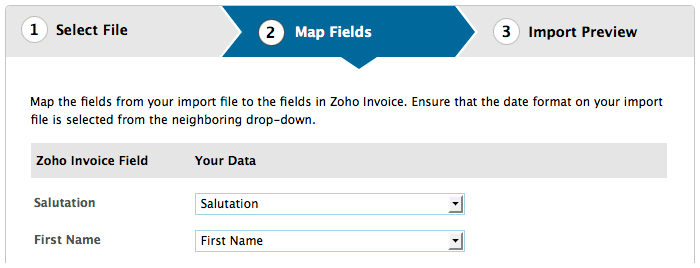 Contact persons map fields