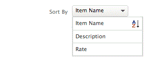 List items sort by