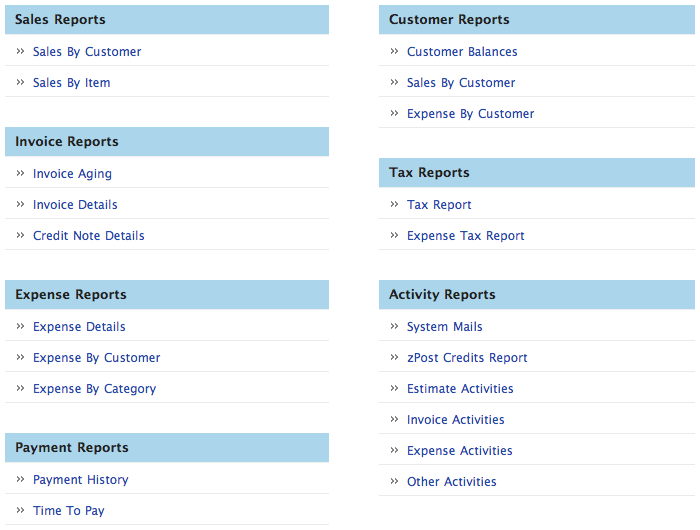 All reports All reports