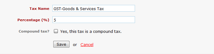 New tax detail