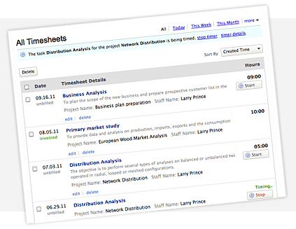 Timesheets Timesheets