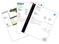 Invoice template gallery