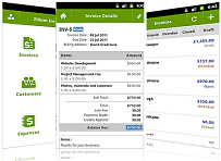 Zoho Invoice Android app