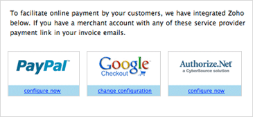 collect online payments