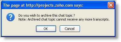 Archive Message Archive Message