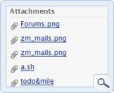 Attachments List