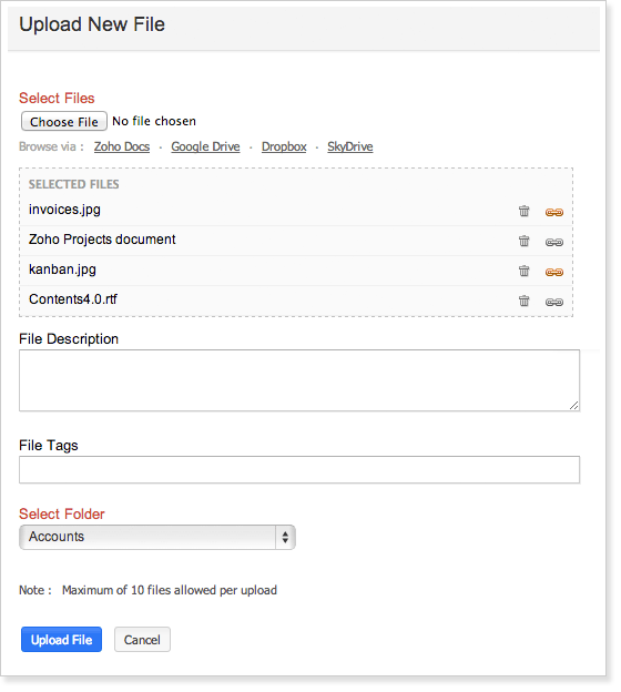 Link from Google Drive