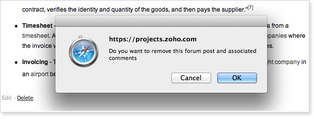 Delete Topic