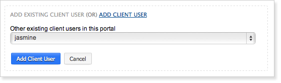 Existing Client Users