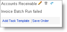 Reorder Task templates