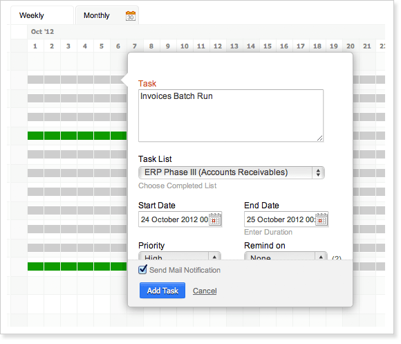 Task duration in Resource Charts