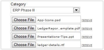 Attach files