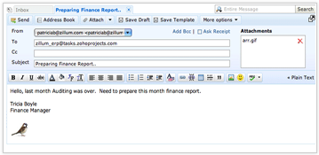 Add New Task via Email