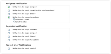 Configure Notifications