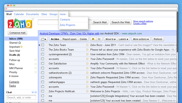 Google Apps Integration