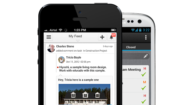 iPhone and Android Mobile App