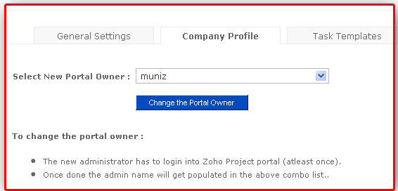 Portal Owner