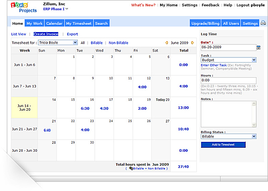 Create Invoices