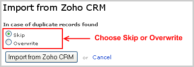 Skip-or-overwrite