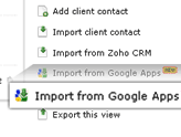 Import from Google Apps