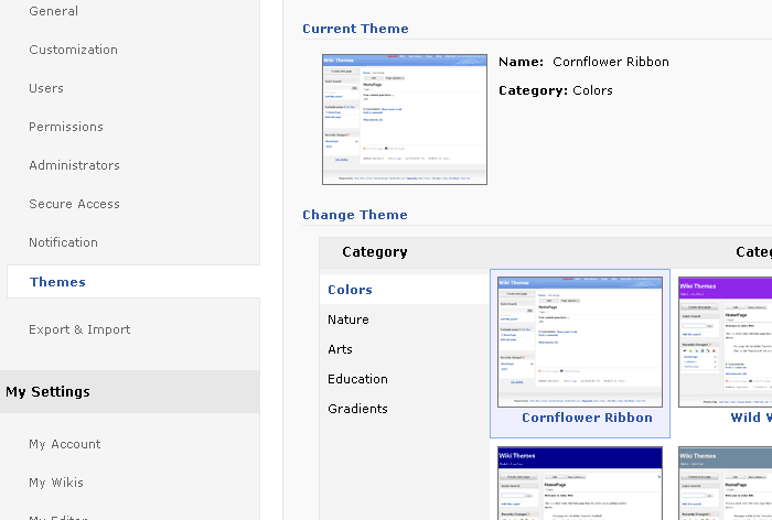 Wiki-Themes