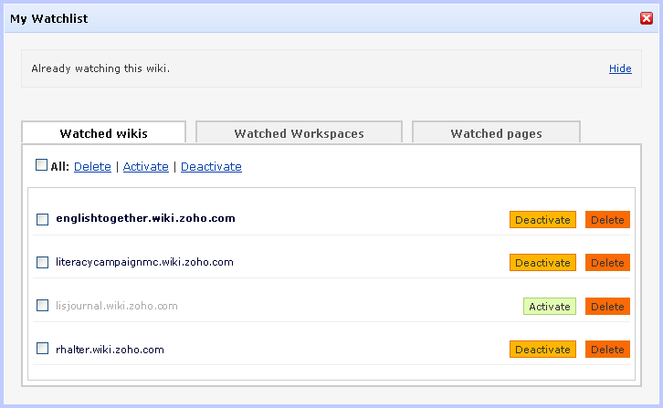 Wiki-Watch List