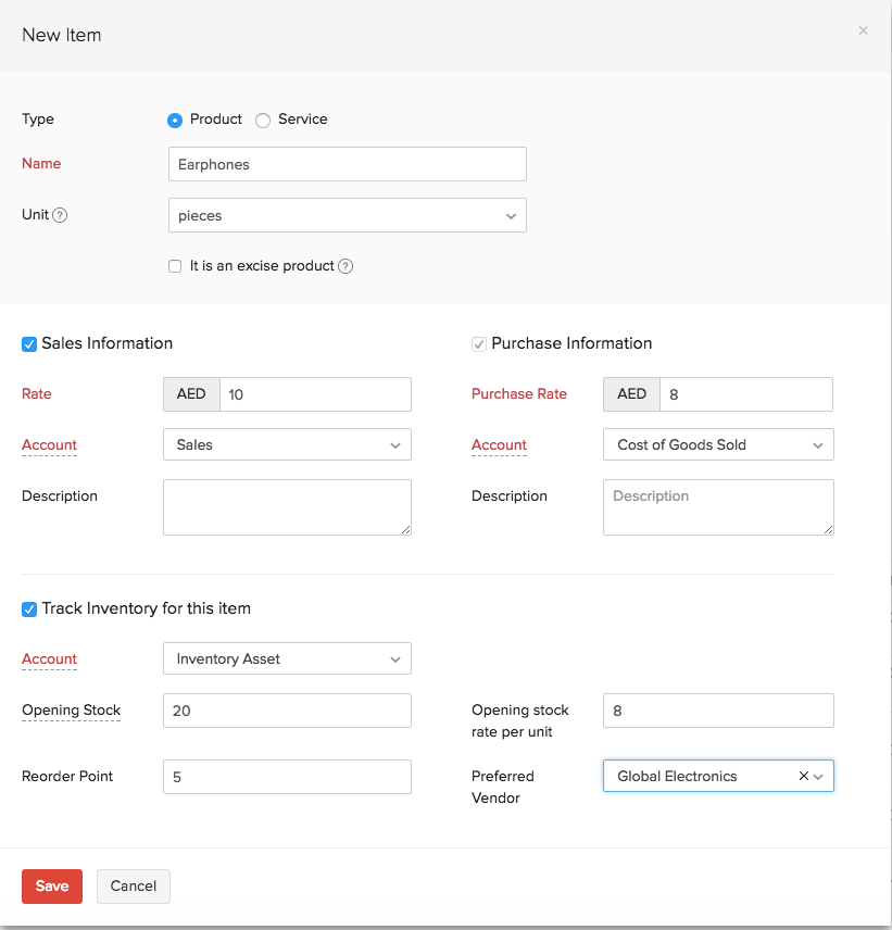 Create & Send Purchase Order Help Zoho Books